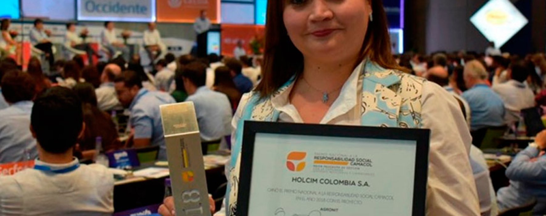 Holcim Colombia ganador en el Premio Nacional a la Responsabilidad Social Camacol