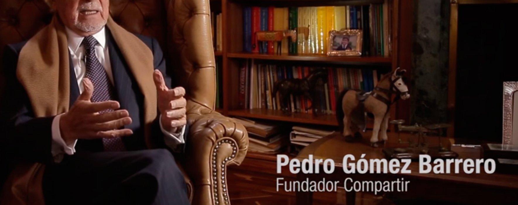 Pedro Gómez, un legado y un consejo a la nueva presidente de la Fundación Compartir