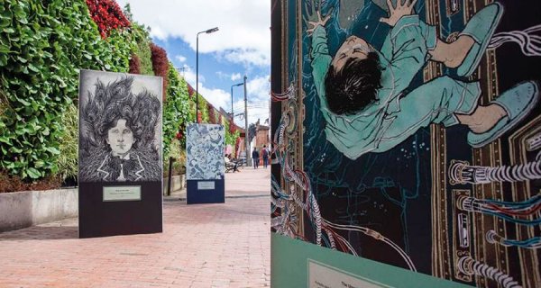 En Bogotá se puede visitar la exposición de ilustración de Yuko Shimizu